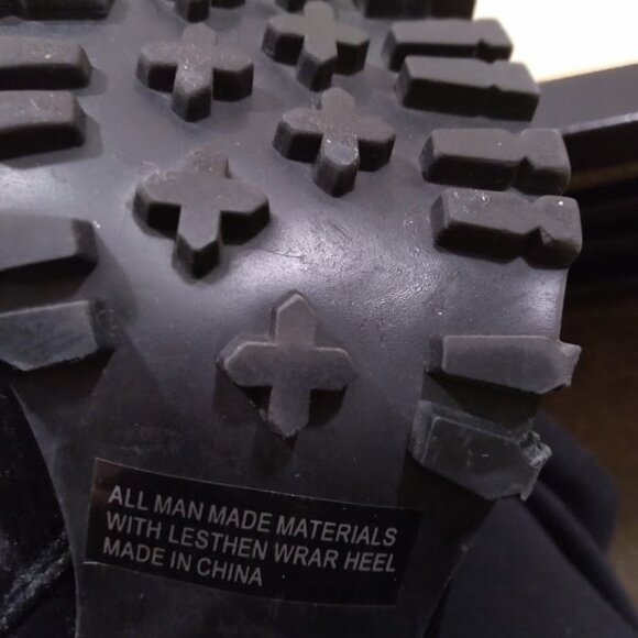 AMANDA WMS 7.5 Black Floral Zip Up Ankle Boots - Picture 12 of 17